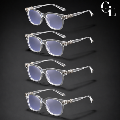4x Chrome Glasses