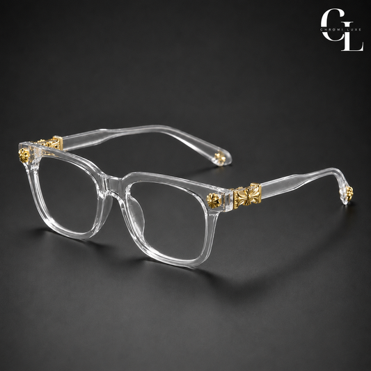 White Gold Chrome Glasses (V1)
